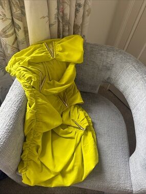 Meshki Neon Yellow Mini Dress